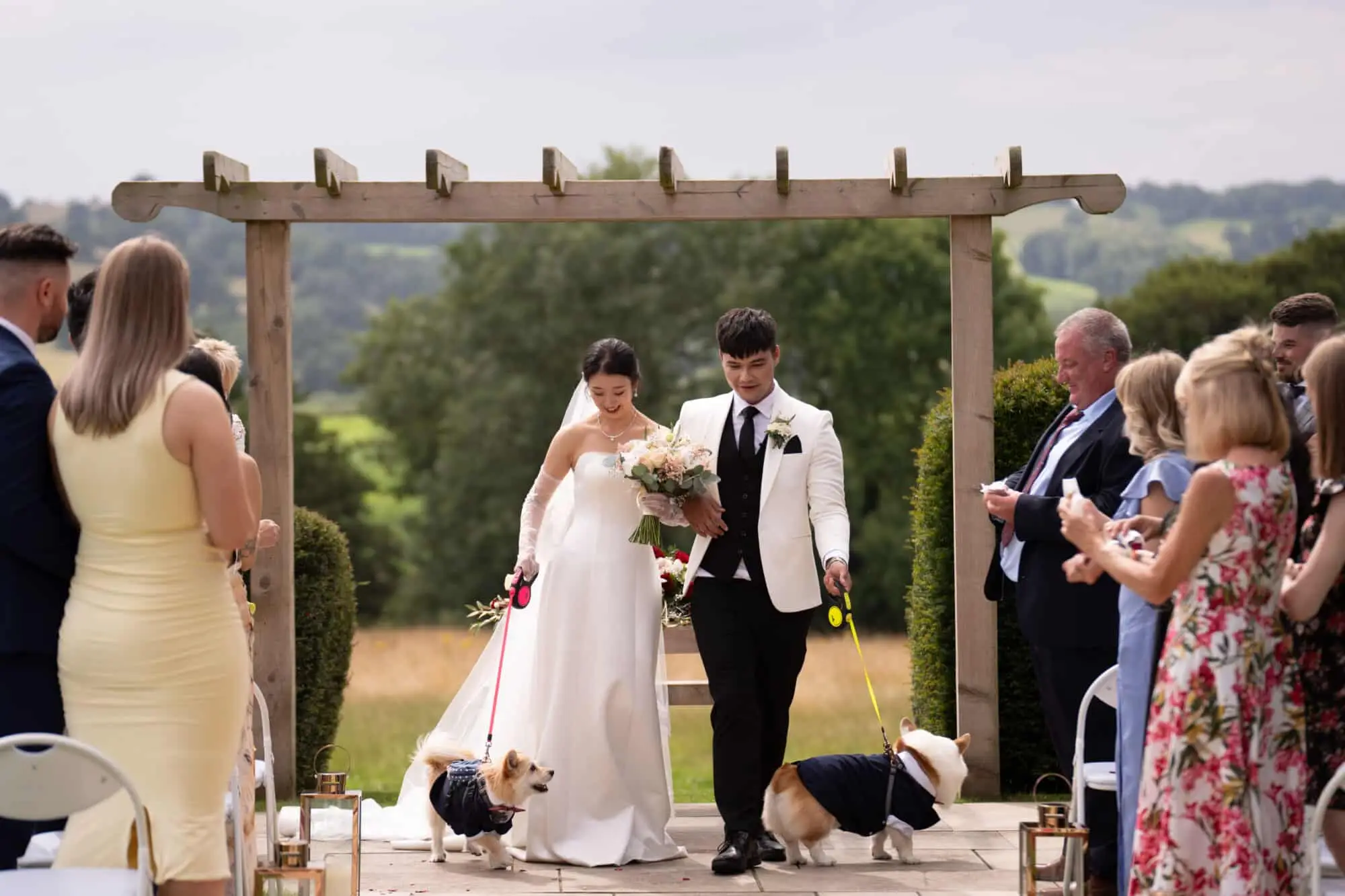 Outside Hall Ceremony